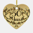 Recherche de 50 ans de mariage ornements Cinquante