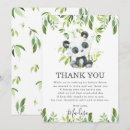 Recherche de panda de bébé vœux cartes Verdure