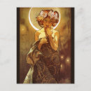 Recherche de alfons mucha cartes postales Femme