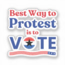 Recherche de protestation politique autocollants Élection