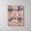 Recherche de chute impressions sur toile Bleu