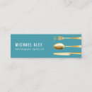 Recherche de cuisine chef cartes visite Restaurant