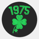 Recherche de irlandais vintage autocollants Shamrock