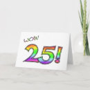 Recherche de 25ème anniversaire cartes Pour tous
