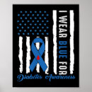 Recherche de diabète posters Bleu