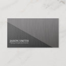 Recherche de aluminium balayé cartes visite Affaires