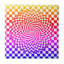 Recherche de illusions optiques carreaux Rétro