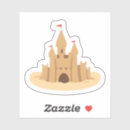 Recherche de dessin de château autocollants Mignon