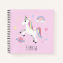 Recherche de licorne rose carnets Filles