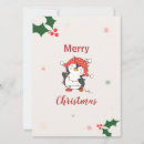 Recherche de pingouins mignons noël cartes De