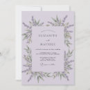 Recherche de la provence invitations Violet