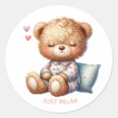 Zoek naar ontspan stickers Schattig