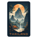 Recherche de clair de lune refrigérateur magnets Paysage