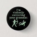 Recherche de police grammaire badges Écrivain