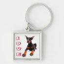 Zoek naar dobermann sleutelhangers Honden