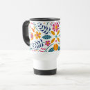 Recherche de fleurs voyage mugs Moderne