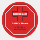 Recherche de médical autocollants Allergie
