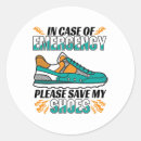 Recherche de de course chaussures autocollants Exécution
