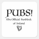Recherche de pub irlandais autocollants Bière