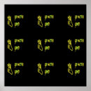 Zoek naar goed geluk posters Bericht