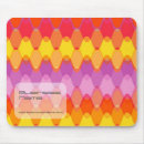 Recherche de motif ondulé tapis souris Rétro