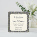 Recherche de modern brunch bridal shower invitations Élégant