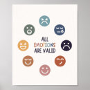Zoek naar emoties posters Typografie