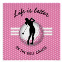 Recherche de golfeur posters Pour elle