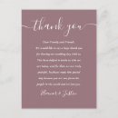 Recherche de mariage pourpre cartes postales Invités