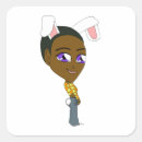 Zoek naar chibi stickers Illustratie