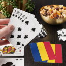 Recherche de la roumanie jeux de cartes Drapeau