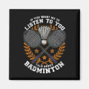 Recherche de badminton magnete Tennis