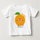 Recherche de fruit orange bébé vêtements Mandarine
