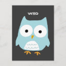 Recherche de chouette drôle cartes postales Oiseau