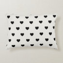Recherche de coeur noir coussins Coeurs