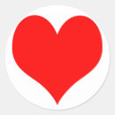 Recherche de coeurs rouges autocollants Coeur rouge