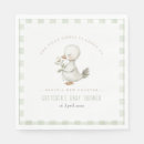 Zoek naar ganzen servetten Dwaas ganzen babyshower