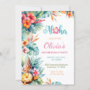 Recherche de ananas floral invitations Beach party
