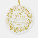 Recherche de 50 ans de mariage ornements Coeur