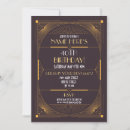 Recherche de gatsby anniversaire invitations Vingtaine