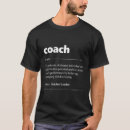 Recherche de coach tshirts Définition