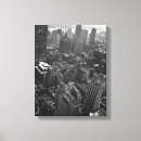 Recherche de structure établie impressions sur toile Noir et blanc
