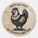 Zoek naar witte kip stickers Land