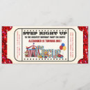 Recherche de de billet cirque invitations Vintage