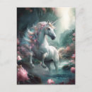 Recherche de cheval mystique cartes postales Licorne