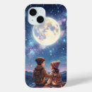 Recherche de pleine lune iphone coques Mignon