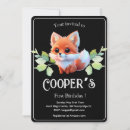 Recherche de dessin de renard invitations Animaux de la forêt