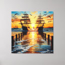Recherche de navigation impressions sur toile Mer