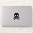 Zoek naar fantasie schedel stickers Zwart