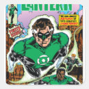 Recherche de logo vert lanterne autocollants Bandes dessinées dc